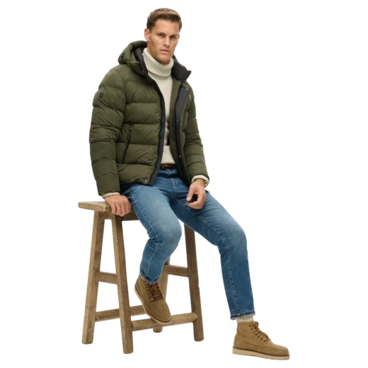 SUPERDRY MUŠKA JAKNA MASLINASTA 47611
