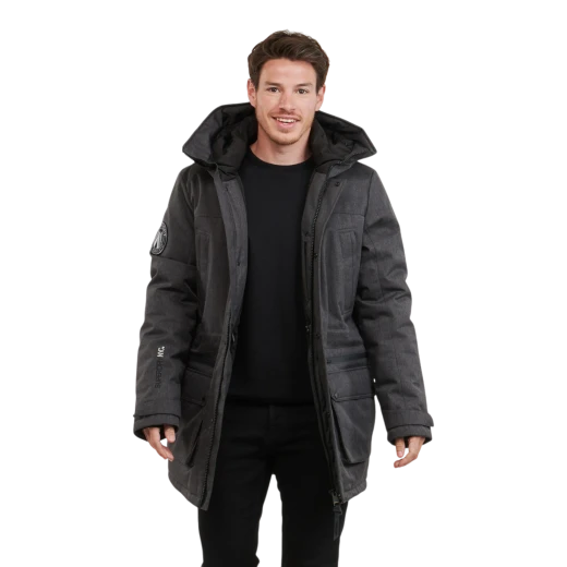 SUPERDRY MUŠKA JAKNA SIVA