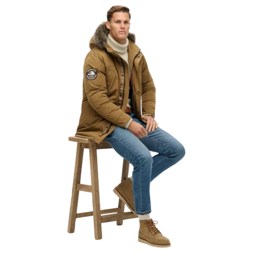 SUPERDRY MUŠKA JAKNA SMEĐA 52753