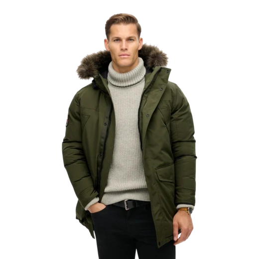 SUPERDRY MUŠKA JAKNA MASLINASTA