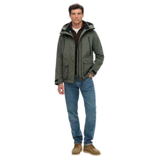 SUPERDRY MUŠKA JAKNA SIVA 52757