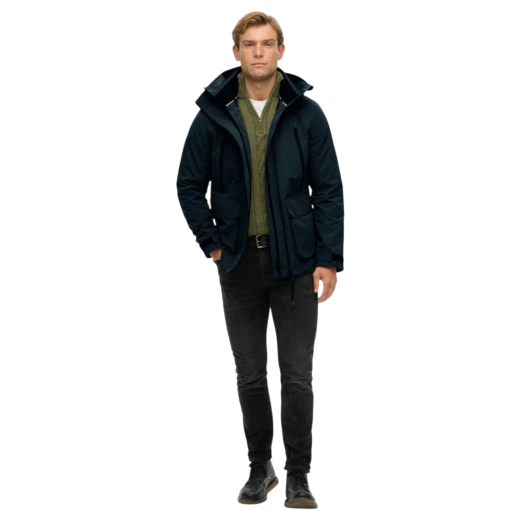 SUPERDRY MUŠKA JAKNA PLAVA