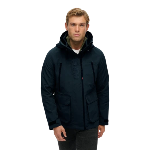 SUPERDRY MUŠKA JAKNA PLAVA 52759