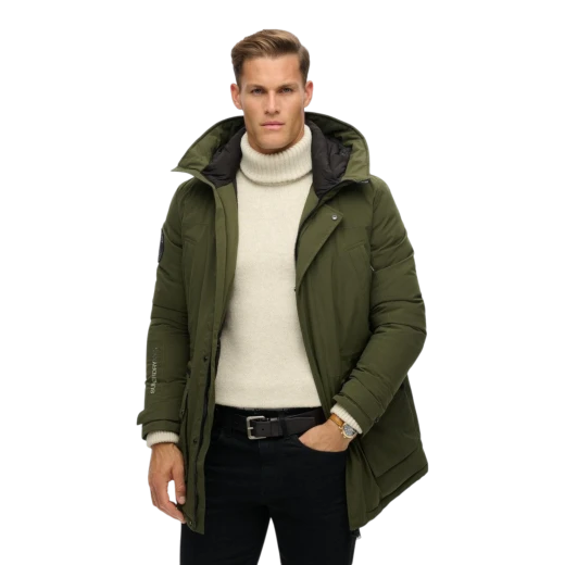 SUPERDRY MUŠKA JAKNA MASLINASTA
