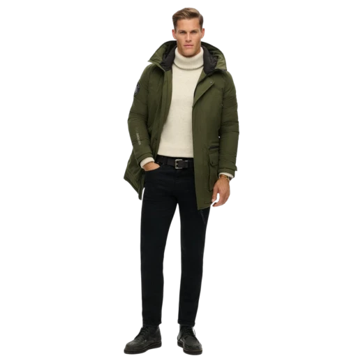 SUPERDRY MUŠKA JAKNA MASLINASTA 52841