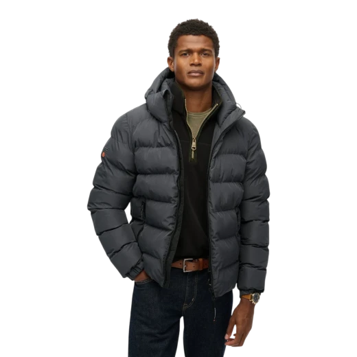 SUPERDRY MUŠKA JAKNA SIVA