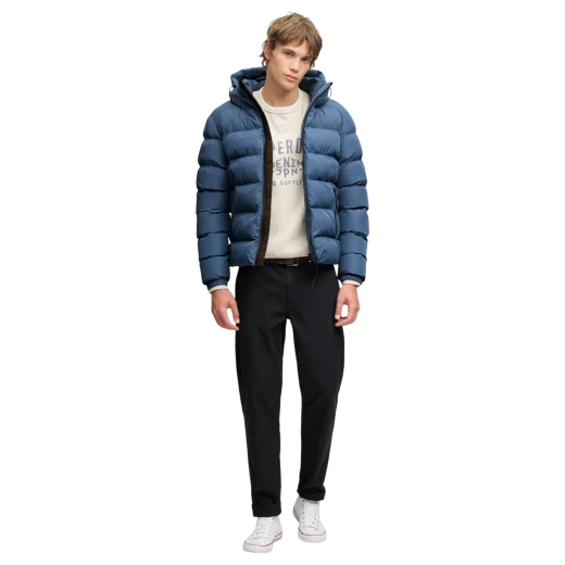 SUPERDRY MUŠKA JAKNA PLAVA 53086
