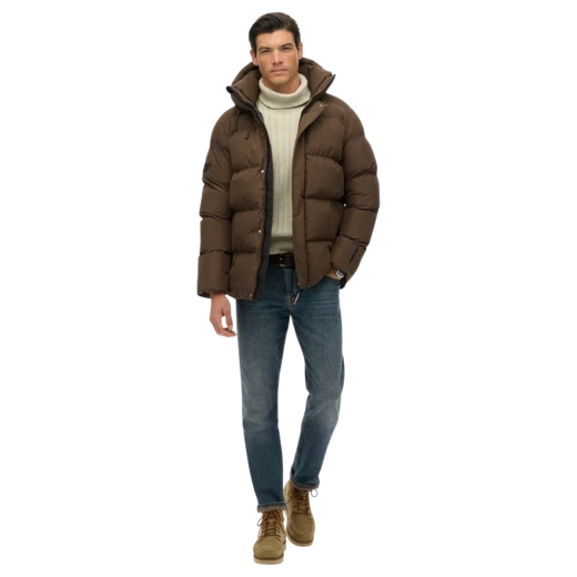 SUPERDRY MUŠKA JAKNA SMEĐA 53090