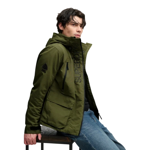 SUPERDRY MUŠKA JAKNA MASLINASTA 53093