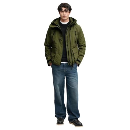 SUPERDRY MUŠKA JAKNA MASLINASTA 53093
