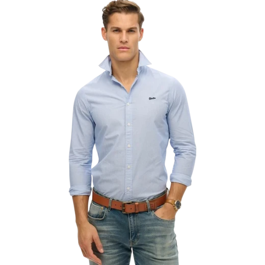 SUPERDRY MUŠKA KOŠULJA LJUBIČASTA