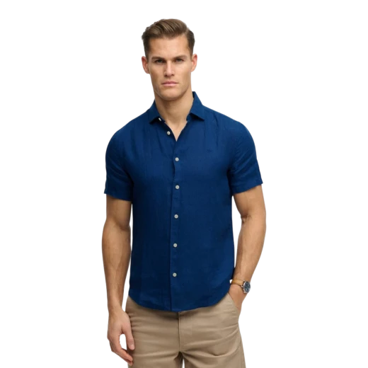 SUPERDRY MUŠKA KOŠULJA PLAVA