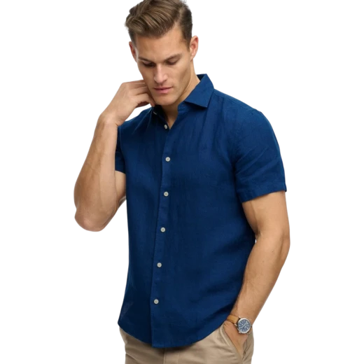 SUPERDRY MUŠKA KOŠULJA PLAVA 50242