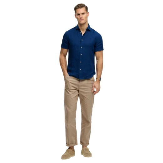 SUPERDRY MUŠKA KOŠULJA PLAVA 50242