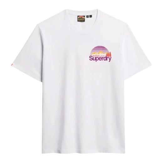 SUPERDRY MUŠKA MAJICA BIJELA
