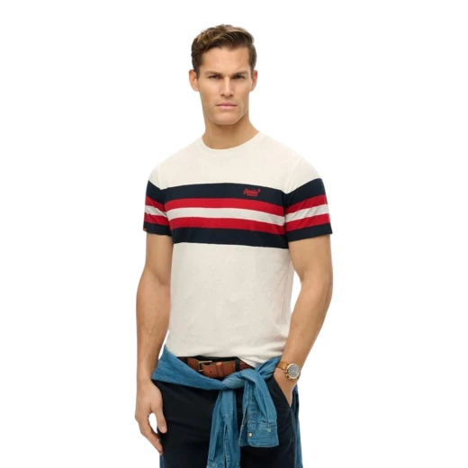 SUPERDRY MUŠKA MAJICA BIJELA