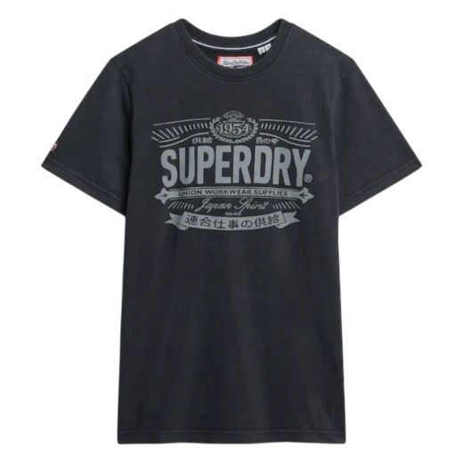 SUPERDRY MUŠKA MAJICA CRNA