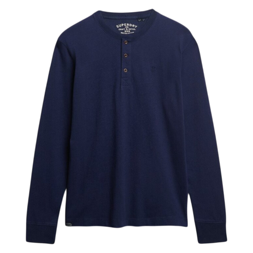 SUPERDRY MUŠKA MAJICA DUGIH RUKAVA TEGET