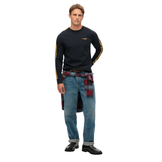 SUPERDRY MUŠKA MAJICA DUGIH RUKAVA TEGET 45382