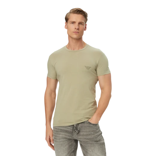 EMPORIO ARMANI MUŠKA MAJICA MASLINASTA