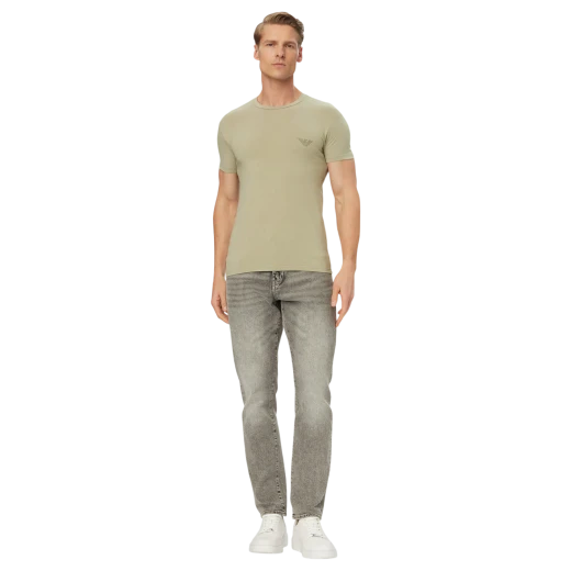 EMPORIO ARMANI MUŠKA MAJICA MASLINASTA 50648