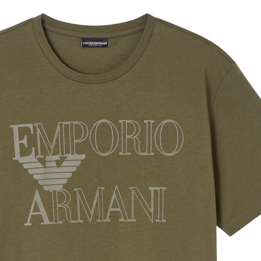 EMPORIO ARMANI MUŠKA MAJICA MASLINASTA 51237