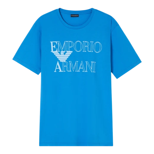 EMPORIO ARMANI MUŠKA MAJICA PLAVA