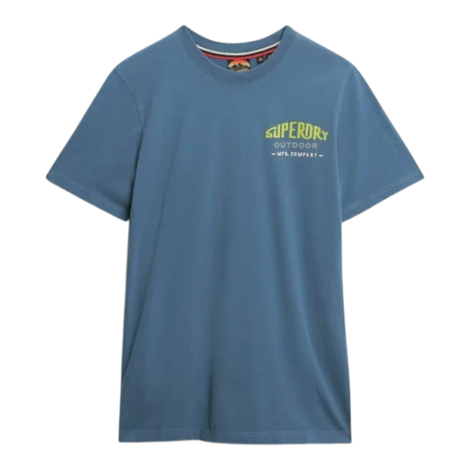 SUPERDRY MUŠKA MAJICA PLAVA