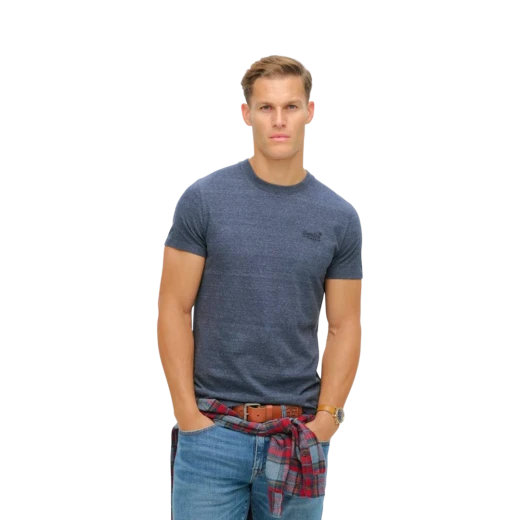 SUPERDRY MUŠKA MAJICA PLAVA