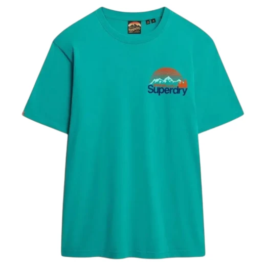 SUPERDRY MUŠKA MAJICA PLAVA