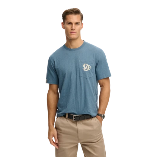 SUPERDRY MUŠKA MAJICA PLAVA