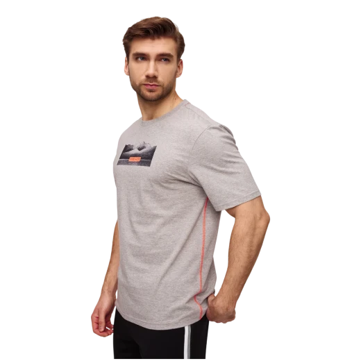 BOGNER MUŠKA MAJICA SIVA