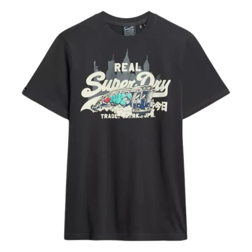 SUPERDRY MUŠKA MAJICA SIVA