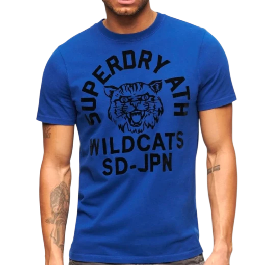 SUPERDRY MUŠKA MAJICA PLAVA 33673