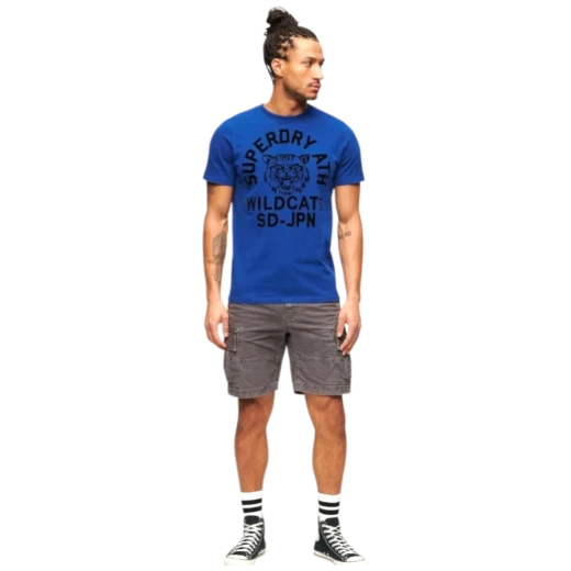 SUPERDRY MUŠKA MAJICA PLAVA 33673