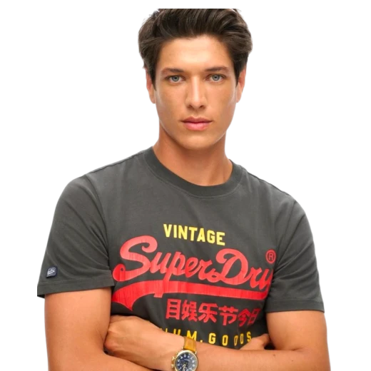 SUPERDRY MUŠKA MAJICA CRNA 37151