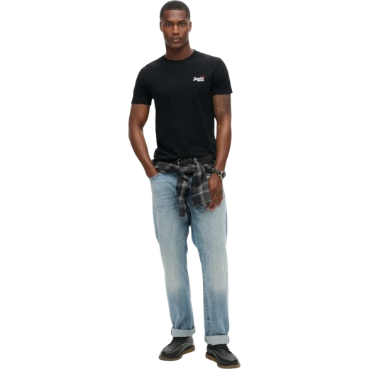 SUPERDRY MUŠKA MAJICA CRNA 38404