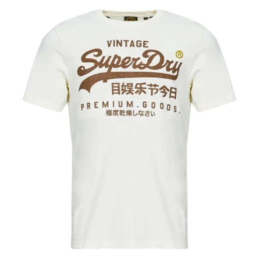 SUPERDRY MUŠKA MAJICA BIJELA