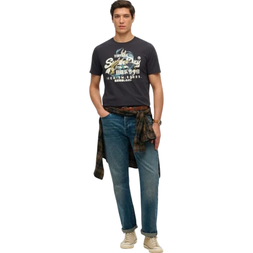 SUPERDRY MUŠKA MAJICA SIVA 38413