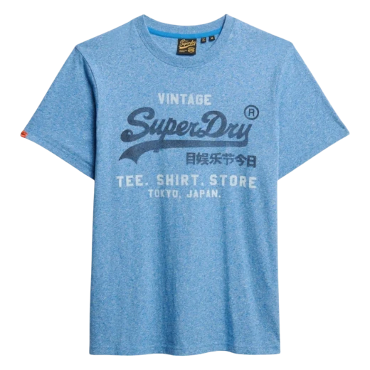 SUPERDRY MUŠKA MAJICA PLAVA