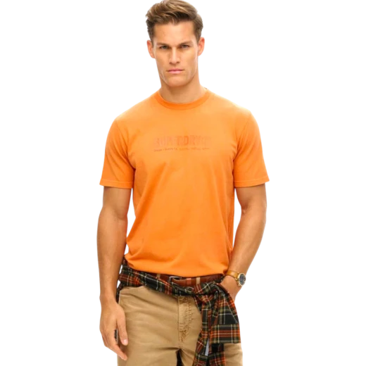 SUPERDRY MUŠKA MAJICA NARANDŽASTA 40512