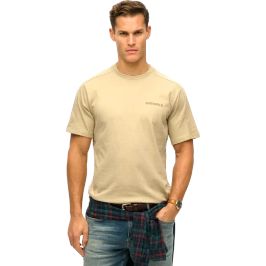 SUPERDRY MUŠKA MAJICA SMEĐA