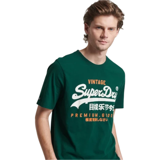 SUPERDRY MUŠKA MAJICA ZELENA