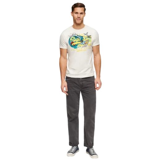 SUPERDRY MUŠKA MAJICA BIJELA 42046