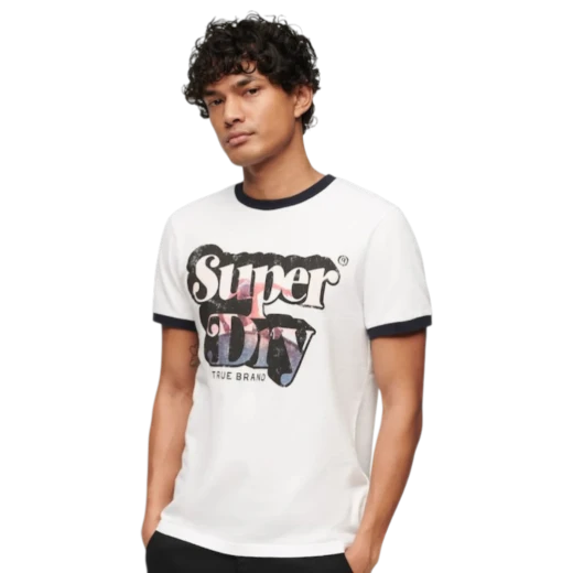 SUPERDRY MUŠKA MAJICA BIJELA 42049