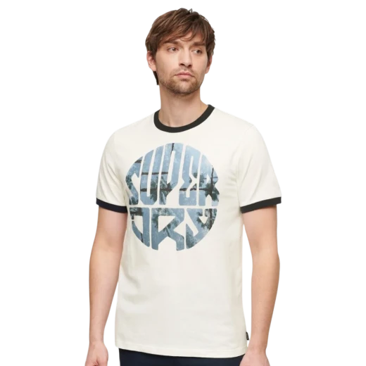 SUPERDRY MUŠKA MAJICA BIJELA 42050