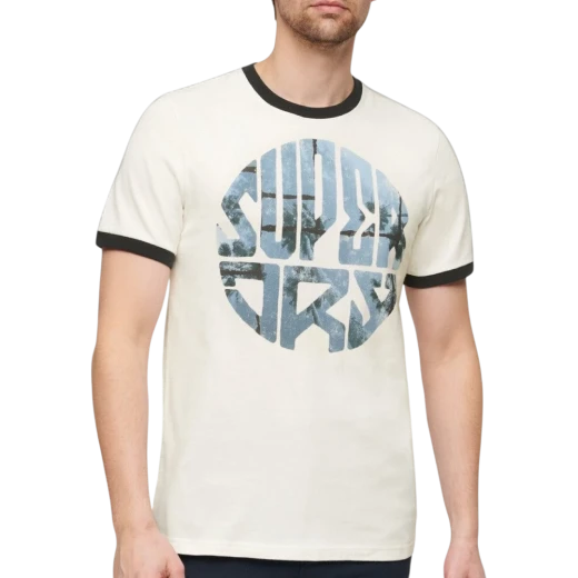 SUPERDRY MUŠKA MAJICA BIJELA 42050