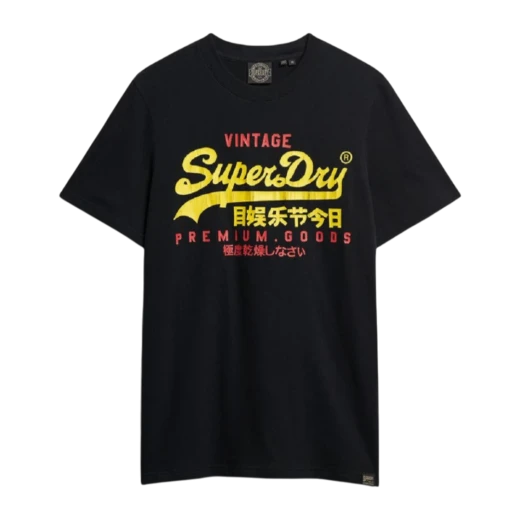 SUPERDRY MUŠKA MAJICA CRNA