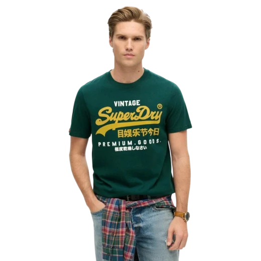 SUPERDRY MUŠKA MAJICA ZELENA