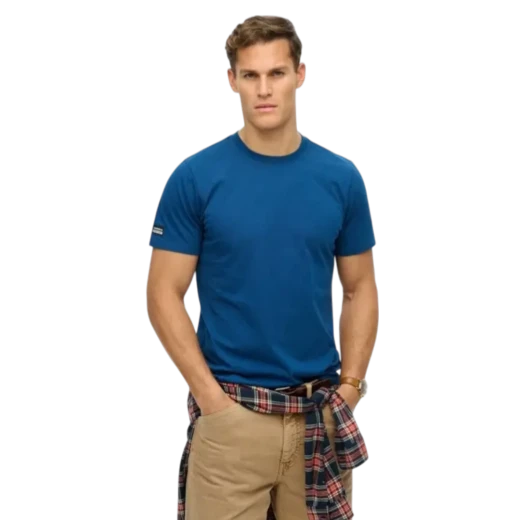 SUPERDRY MUŠKA MAJICA PLAVA